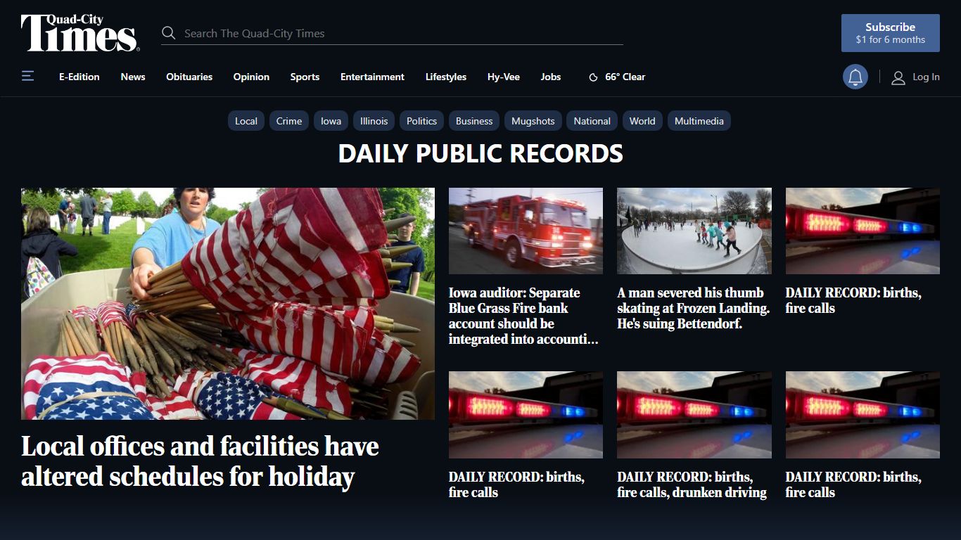 Daily Public Records | qctimes.com